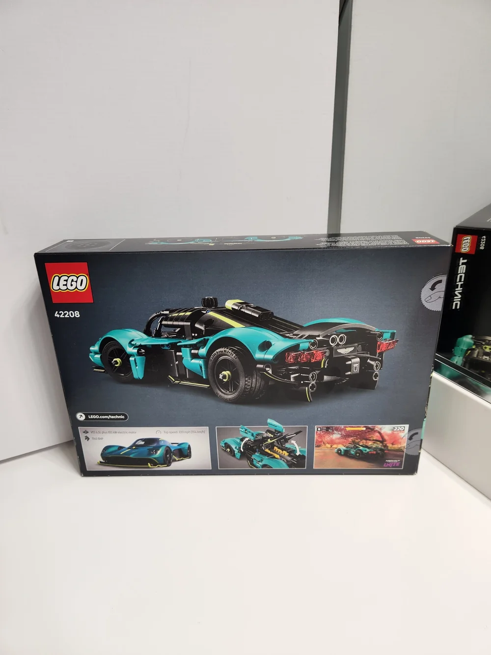 LEGO Technic Aston Martin Valkyrie Toy Car - Kids Model Kit Toy for Boys and Gir